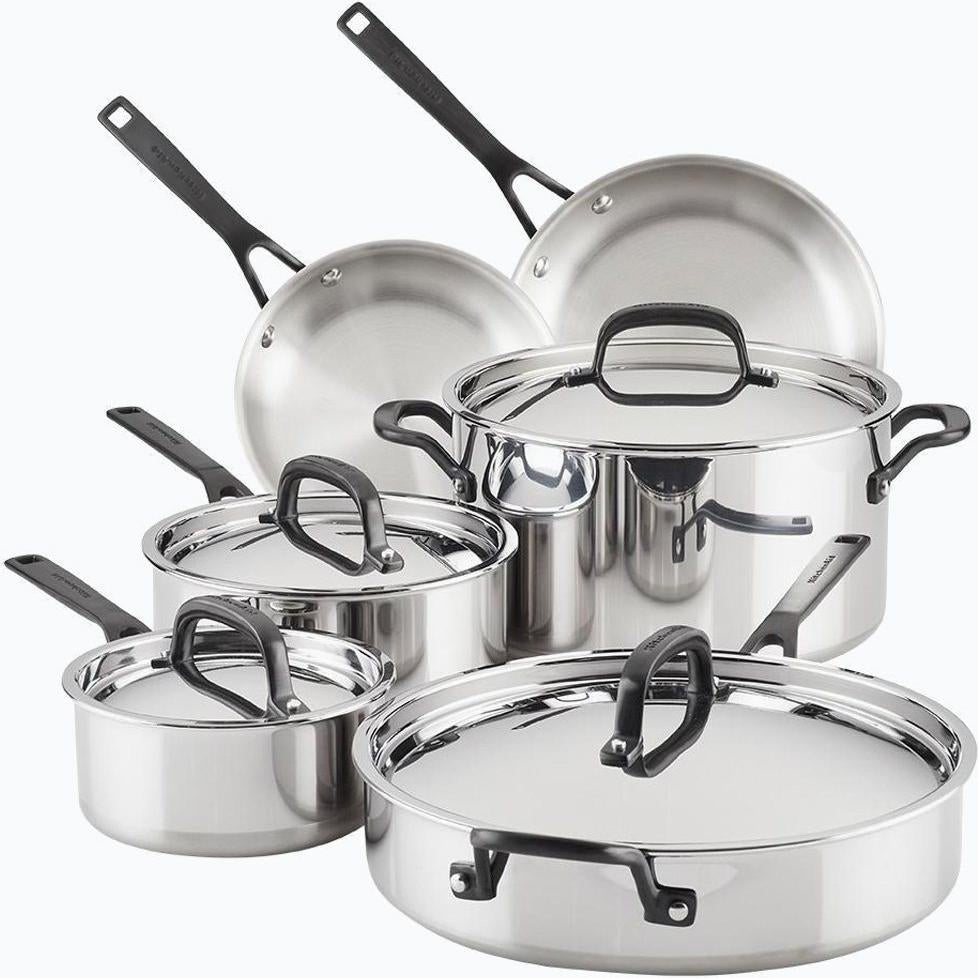 Meyer Pro-Clad Cookware Set - 10 pc - Gifts and Gadgets, CANADA