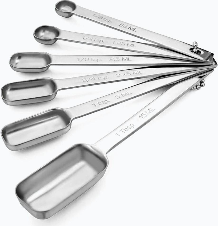 Measuring Spoons Odd-Sizes Stainless Steel 5-Piece Set