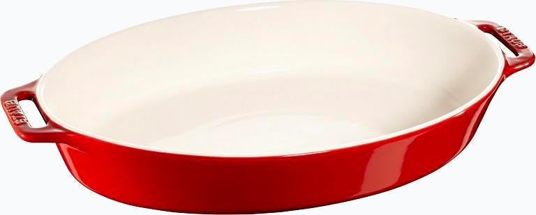 Staub Cherry Red Ceramic Rectangular Baking Dish 6.5 x 8.5