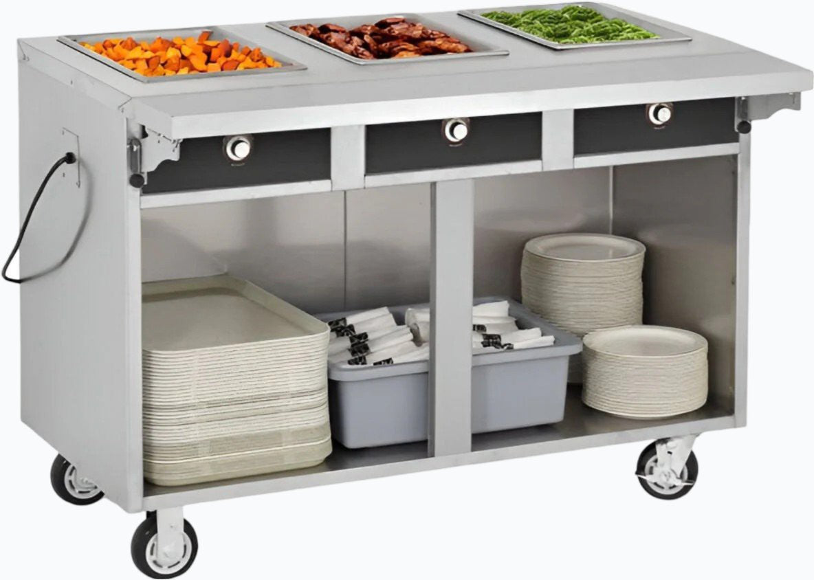 Food Warming Equipment Commercial Serving Utility Cabinets