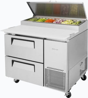 Turbo Air Refrigerated Pizza Prep Tables