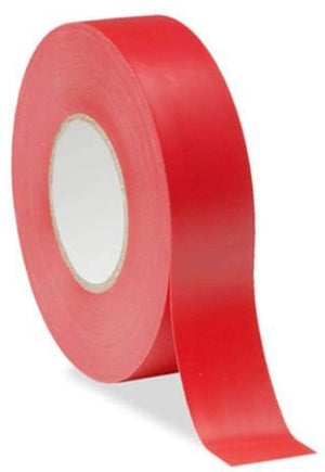 0.9" x 2.5" Red PVC Tape, 144 Rolls/Cs - 495102