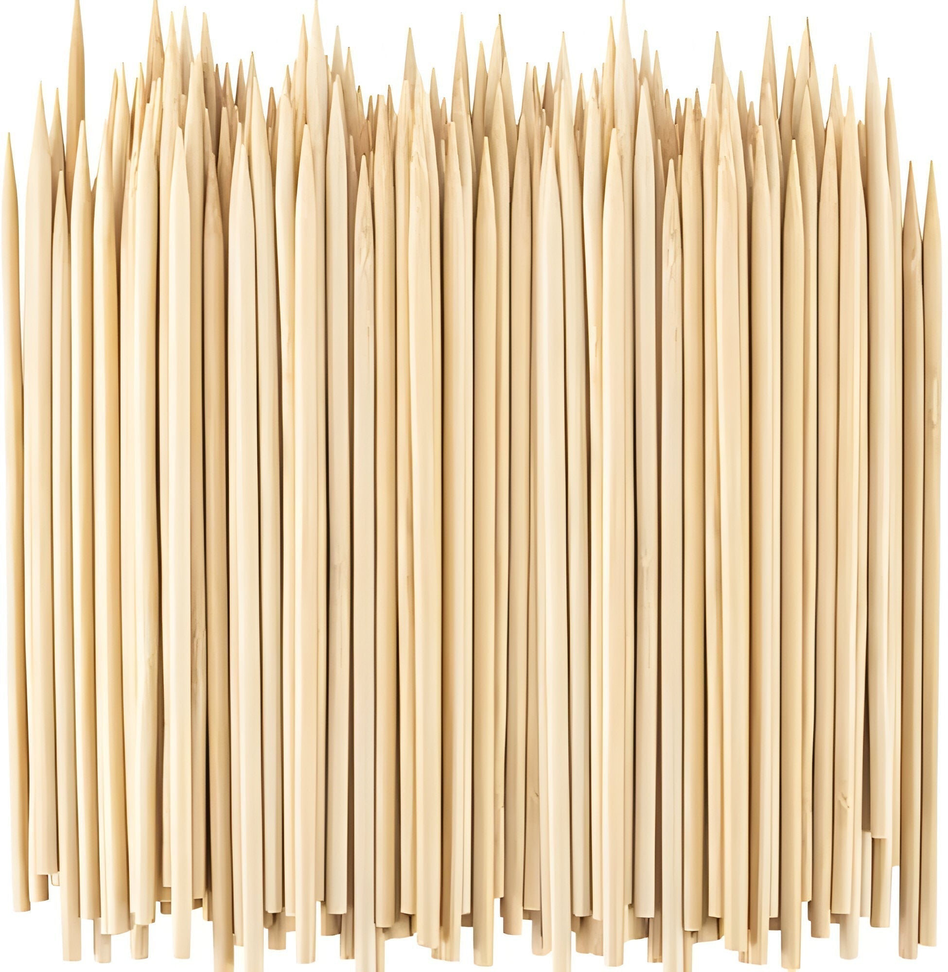 10" Wooden Skewers, 1000/Bx - WOODSK9256R