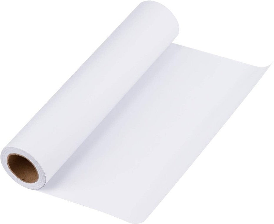 15" X 1200 ft DD25 White Kraft Paper Rolls, 1200ft/Rl - 620075