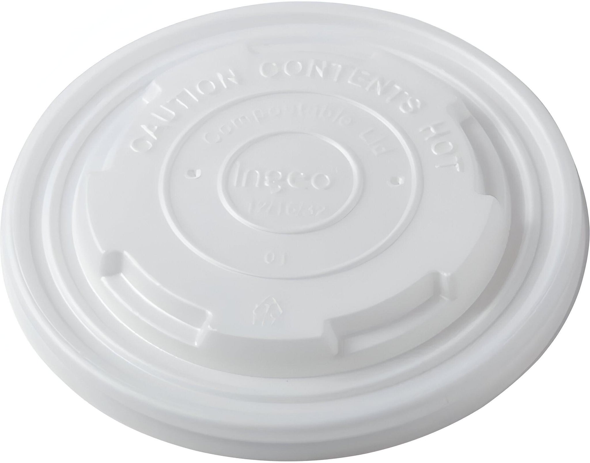 511 Foodservice - 12 Oz - 32 Oz CPLA Compostable Lid, 500/Cs - HFCFCL-1232-CA