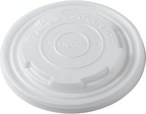 511 Foodservice - 12 Oz - 32 Oz CPLA Compostable Lid, 500/Cs - HFCFCL-1232-CA