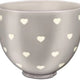 KitchenAid - 5 QT Layered Hearts Ceramic Bowl with Handle for Tilt Head Mixers - KSM2CB5CH