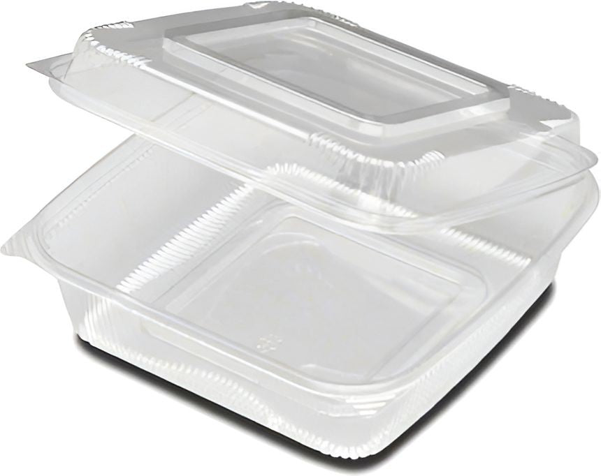 9" Clear Large Hinged Deep Container, Pack of 170 - N42-1