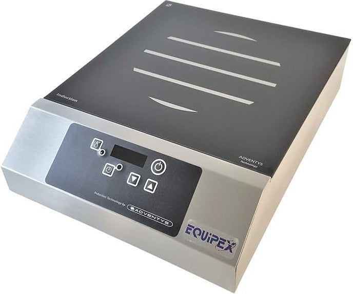 Adventys - 1800W Single Burner Countertop Induction Cooker With Micro Touch - GL1800PBS