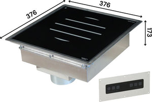 Adventys - 3000W Single Drop-In Induction Range With Remote Control - GL 3000 DIR