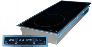 Adventys - 3500W Dual Burner Drop-In Induction Cooker - GL2-3500DI