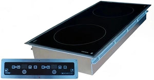 Adventys - 5000W Dual Burner Drop-In Induction Cooker - GL2-5000DI