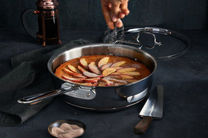 All-Clad - 4 QT Copper Core Essential Pan with Lid - 61211SS (Available February)