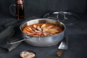 All-Clad - 4 QT Copper Core Essential Pan with Lid - 61211SS (Available February)