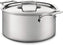 All-Clad - 8 QT D5 Brushed Stock Pot With Lid - BD55508 (Available March)