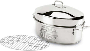 All-Clad - Covered Oval Roaster - E7879964 (Available February)