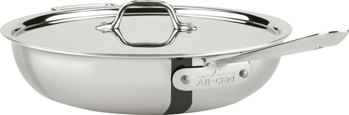 All-Clad - D3 Stainless 4 QT Weeknight Pan - 440465 (Available April)