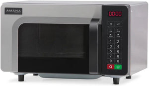 Amana - 1000W Commercial Microwave with Touch Pad - RMS10TSA