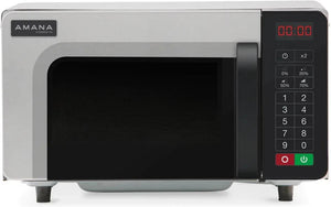 Amana - 1000W Commercial Microwave with Touch Pad - RMS10TSA