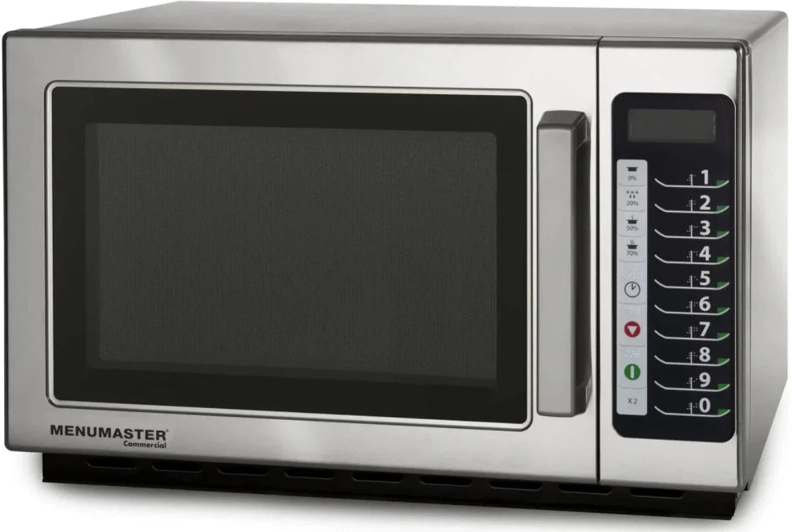 Amana - 1000W Menumaster Touch Control Medium Volume Commercial Microwave - MCS10TS