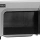 Amana - 1000W Stainless Steel Commercial Microwave with Push Button - RMS10TS