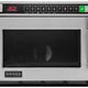 Amana - 1200W Heavy Duty Stainless Steel Commercial Microwave - HDC12A2