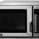 Amana - 1200W Medium Duty Stainless Steel Commercial Microwave - RFS12TS