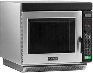 Amana - 1700W Heavy Duty Stainless Steel Commercial Microwave Oven - RC17S2