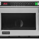 Amana - 1800W, 15A Heavy-Duty Stainless Steel Commercial Microwave - HDC1815