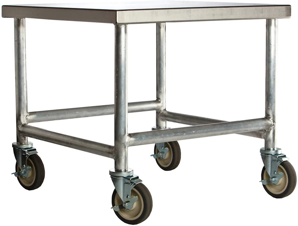 Amana - 30" Stainless Top & Aluminum Frame Cart With Casters - CA30