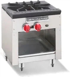 American Range - 18" Heavy Duty Stock Pot Stoves With 3-Ring Burner, Stainless Steel - ARSP-18