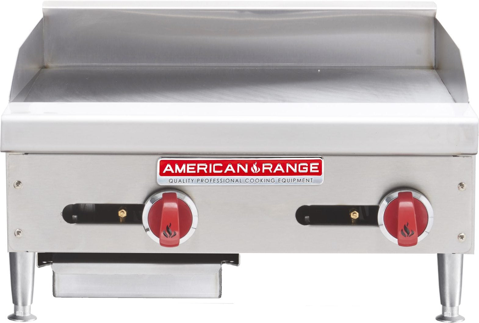 American Range - 24" Manual Thermostatic Griddle, Stainless Steel - ARMG-24