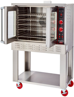 American Range - 40" Majestic Convection Oven Electric Single Deck, 3 Elements with Electric Controls and Solid Doors - MSDE-1