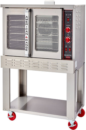 American Range - 40" Majestic Convection Oven Electric Single Deck, 3 Elements with Electric Controls and Solid Doors - MSDE-1