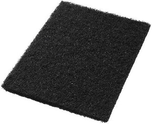 Americo - 14" Black Stripping Floor Pads, 5 Pads/Case - 400114