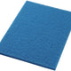 Americo - 14" x 28" Blue Cleaning Floor Pads, 5/Cs - 40441428