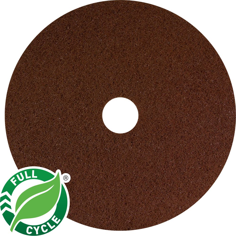 Americo - 21" Brown Stripping Floor Pads, 5/Cs - 400221