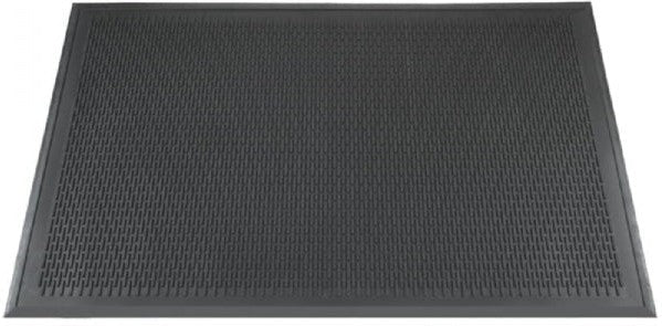 Americo - 3 ft x 5 ft Black Dirt Stopper Floor Mat - 7633035