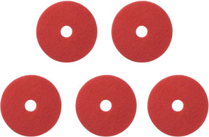 Americo Manufacturing - 11" Red Buffing Floor Pads, 5/Cs - 404411