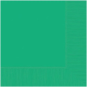 Amscan - 2 Ply Green Dinner Napkins, 600/Cs - 62215.03