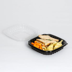 Anchor Packaging - 46.5 Oz Culinary Classics Hinged Clamshell Container, 100/Cs - 4669111