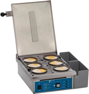 Antunes - ES-604 208-240V Heat/Steam Egg Station Combo with 6 Rings - 9300574