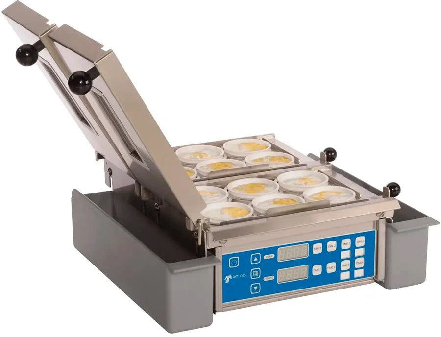 Antunes - ESDZ-1200 200-240V Dual Zone Egg Station with 12 Rings - 9300633