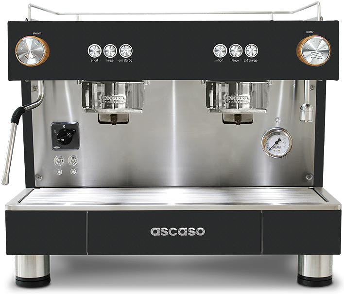 Ascaso - BAR KAP D32 2 Group DEP Espresso Machine 220-240V Black - BAR.87 (Special Order Item)