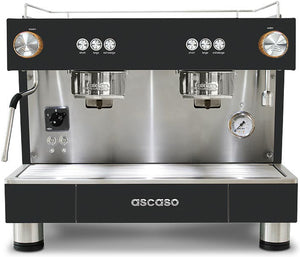 Ascaso - BAR KAP D32 2 Group MWT Espresso Machine 220-240V Black - BAR.89 (Special Order Item)