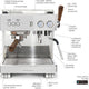 Ascaso - Baby T Plus Espresso Machine 120V Textured Blue - BT213U (Special Order Item)