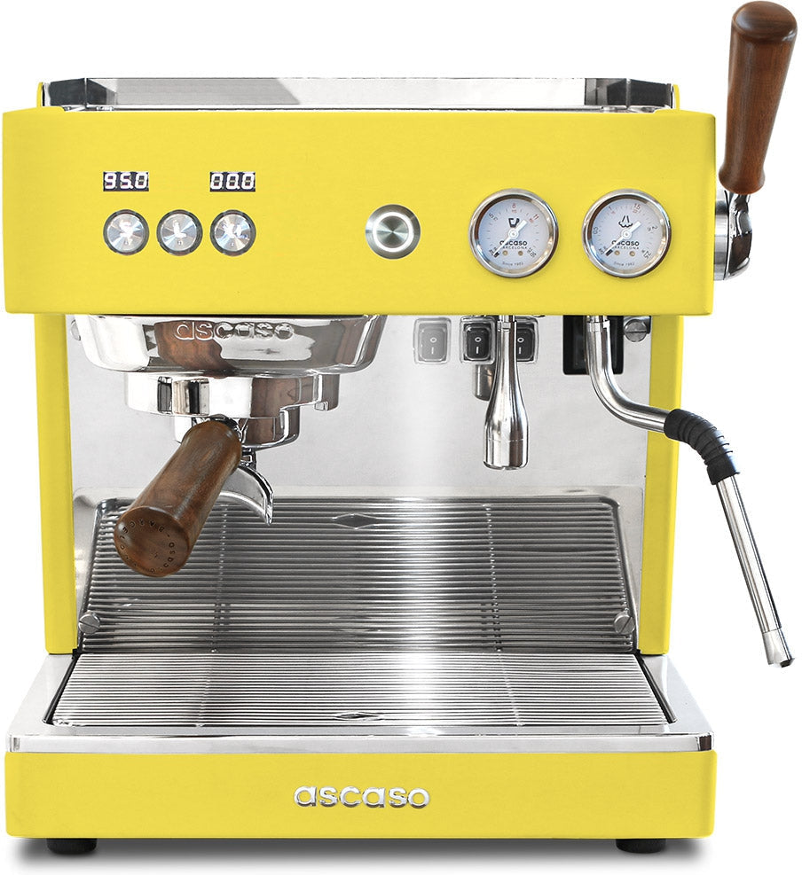 Ascaso - Baby T Zero Espresso Machine 120V Textured Yellow - BT305U (Special Order Item)