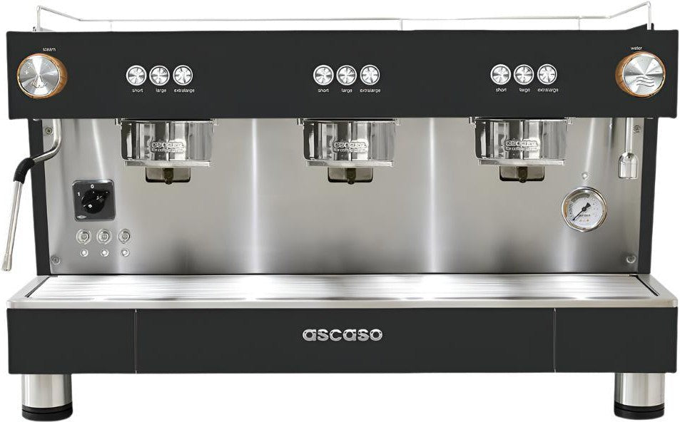 Ascaso - Bar Kap 3 Group Espresso Machine DEP 220-240V Black - BAR.80 (Special Order Item)