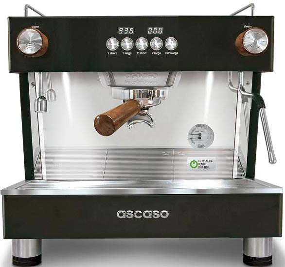 Ascaso - Barista T One 1 Group Espresso Machine Black/Wood - BT.35U (Special Order Item)