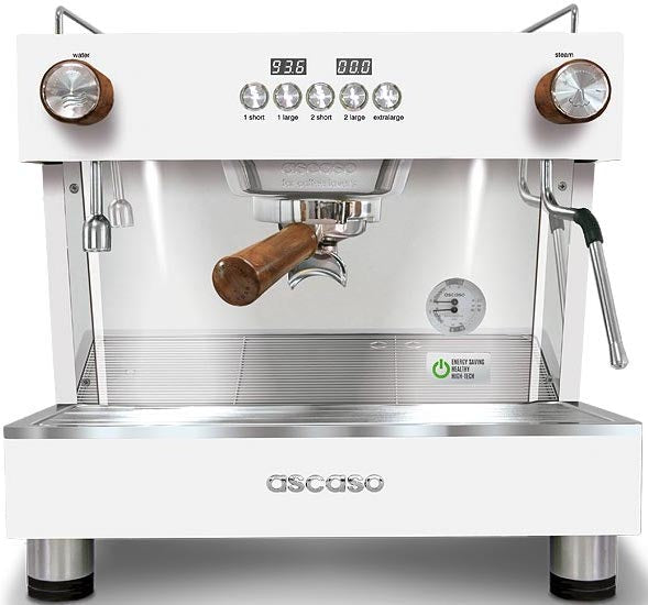 Ascaso - Barista T One Raised 1 Group Espresso Machine White - BT..86U